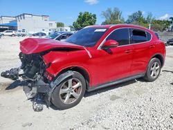 Alfa Romeo Stelvio Vehiculos salvage en venta: 2018 Alfa Romeo Stelvio