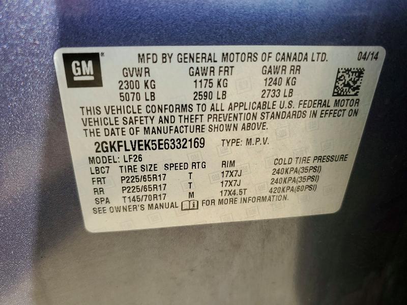 2014 GMC Terrain sle