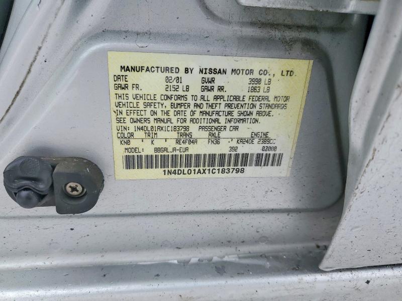 2001 Nissan Altima gxe