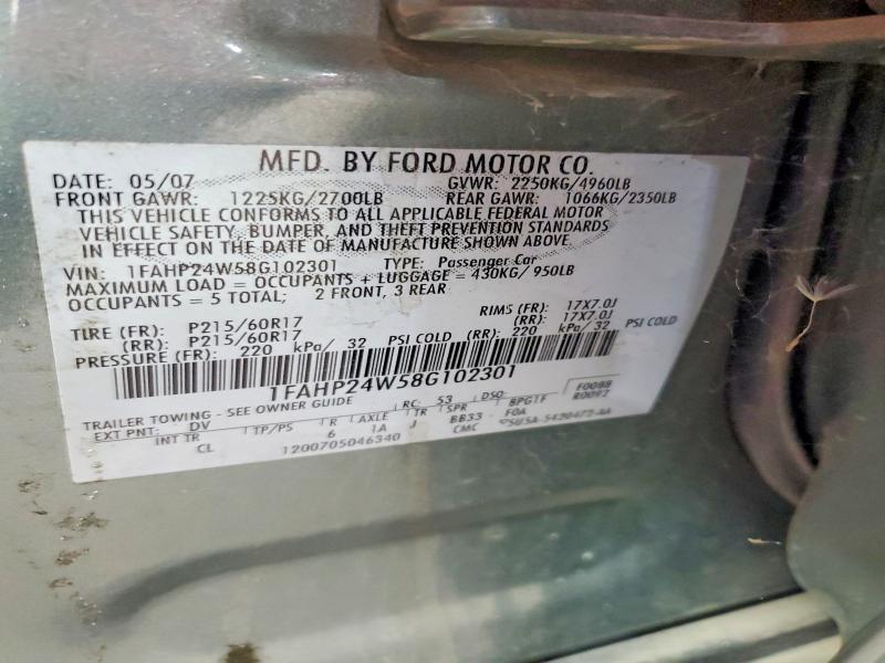 2008 Ford Taurus sel