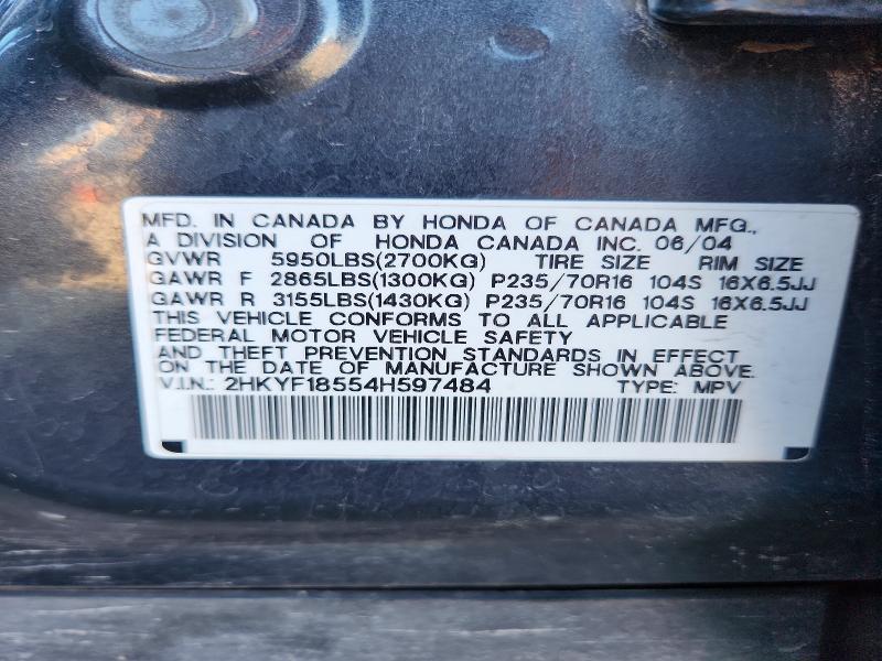 2004 Honda Pilot exl