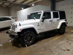 Jeep salvage cars for sale: 2016 Jeep Wrangler Unlimited Sahara