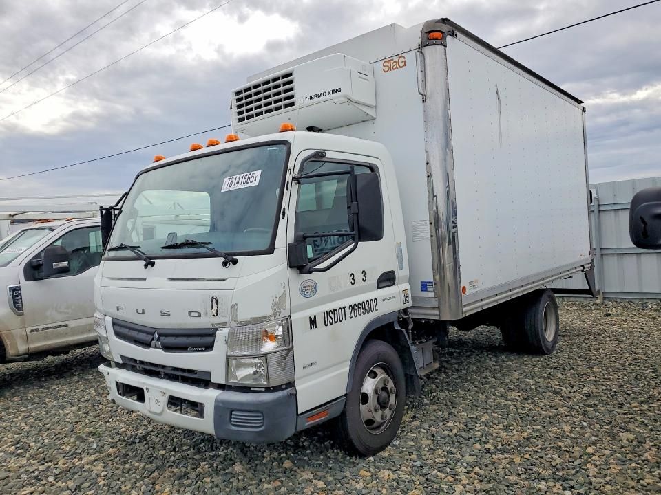 2017 Mitsuifuso 2017 Mitsubishi Fuso FEC72S Refrigerated BOX Truck