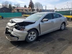 Vehiculos salvage en venta de Copart Denver, CO: 2018 Chevrolet Malibu lt
