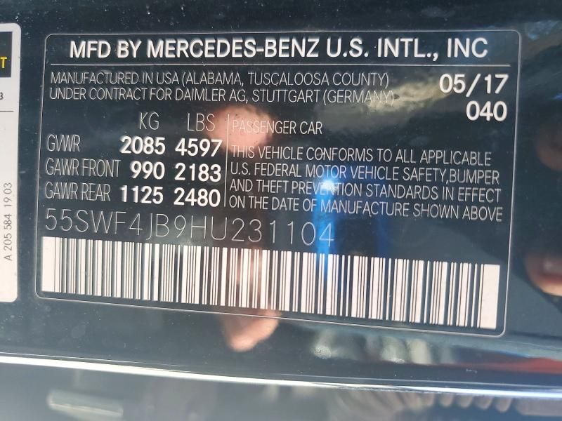 2017 Mercedes-Benz C300