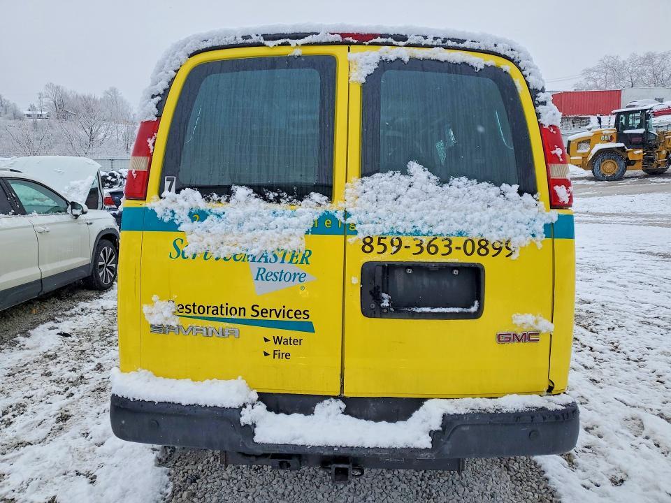 2015 GMC Savana 2500 Cargo Utility / Service Van