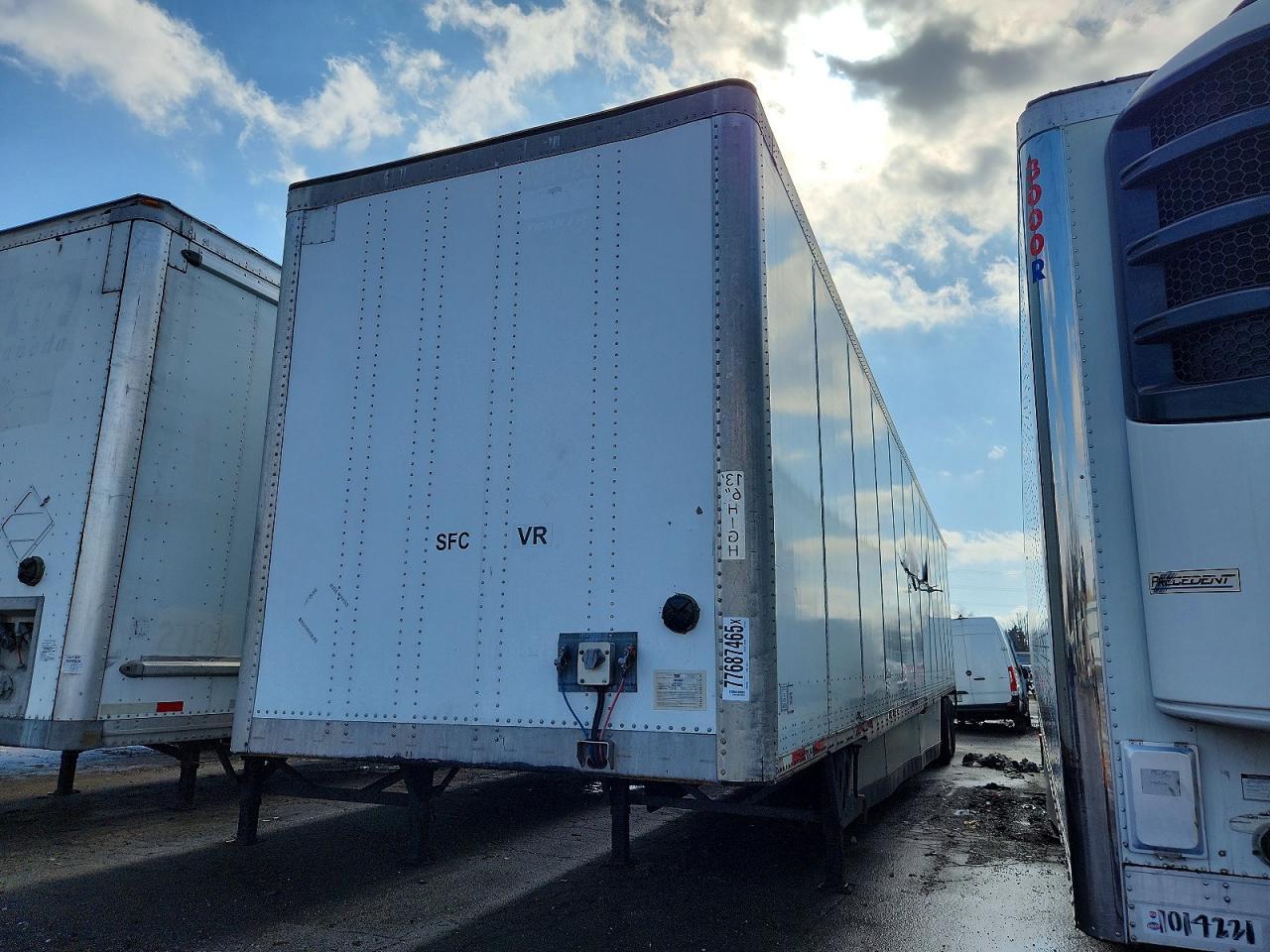 2016 Wabash Dvcvhpc  DRY Van Trailer
