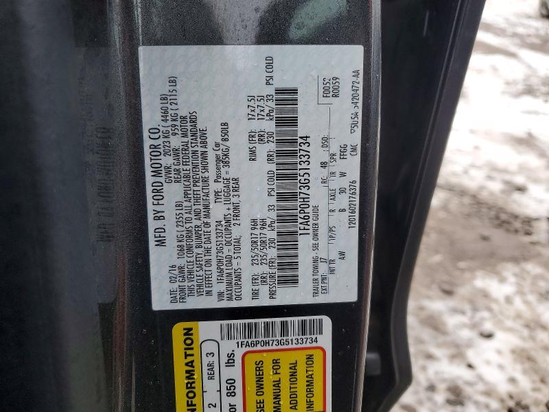 2016 Ford Fusion se