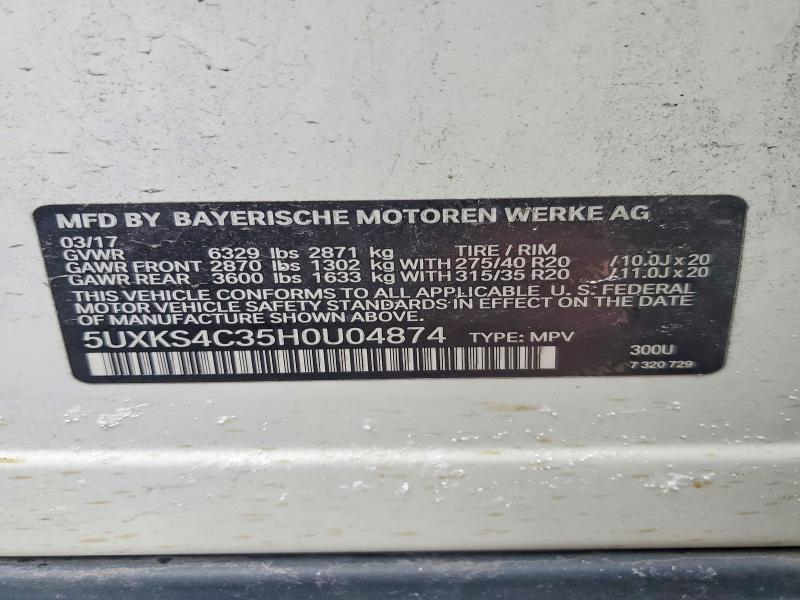 2017 BMW X5 Xdrive35d