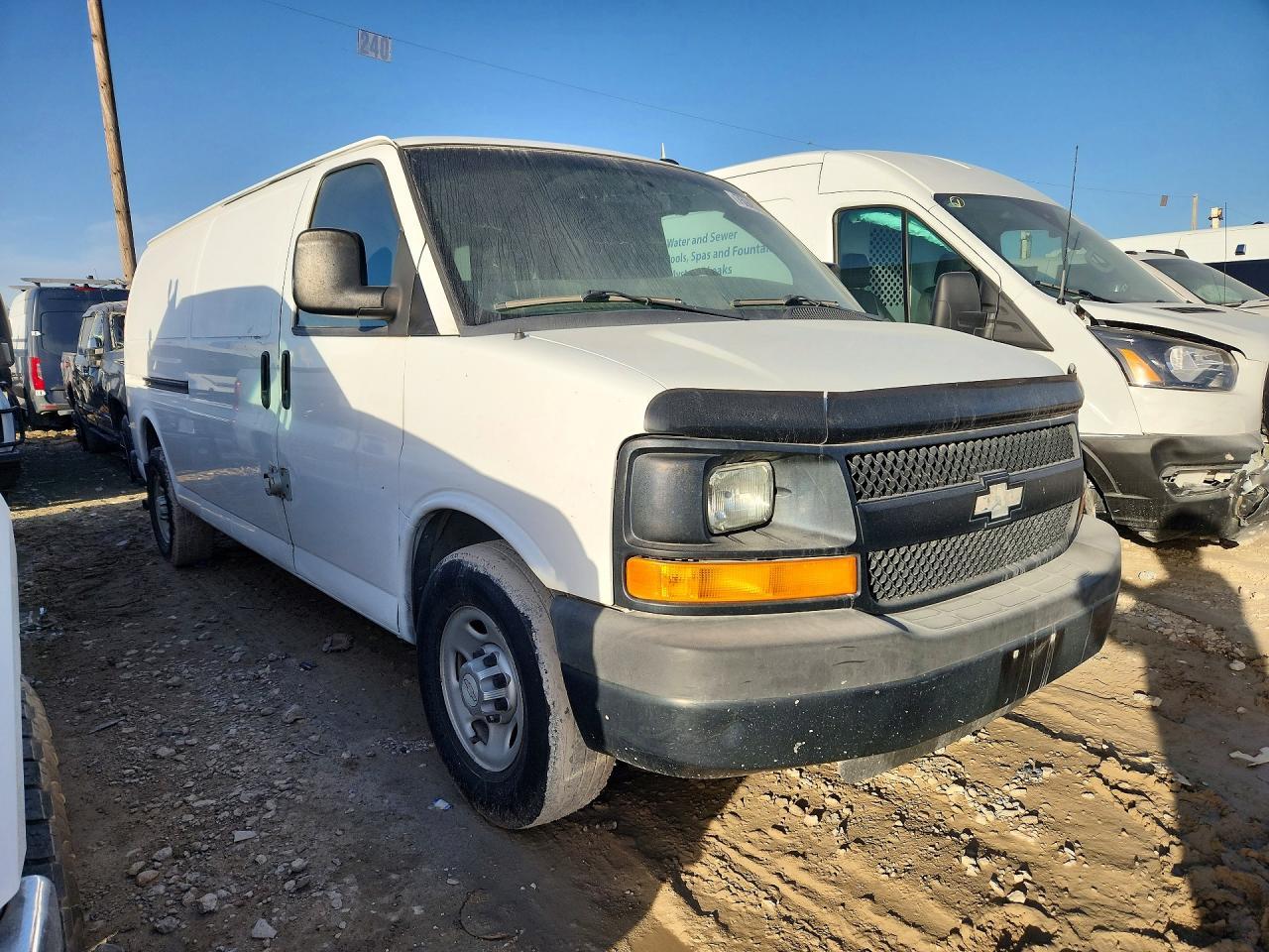 2015 Chevrolet Express 3500 Utility / Service Van