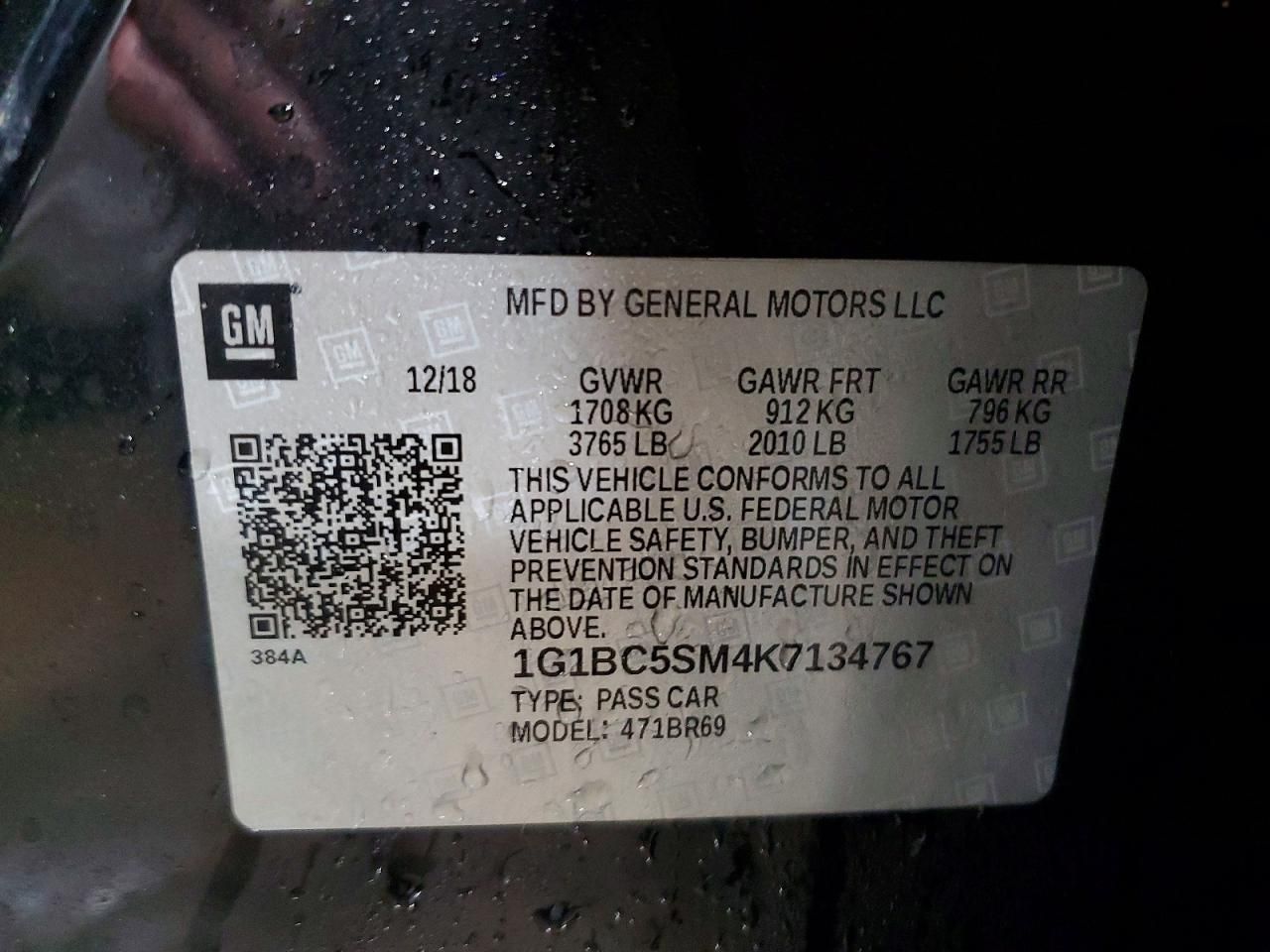 2019 Chevrolet Cruze ls