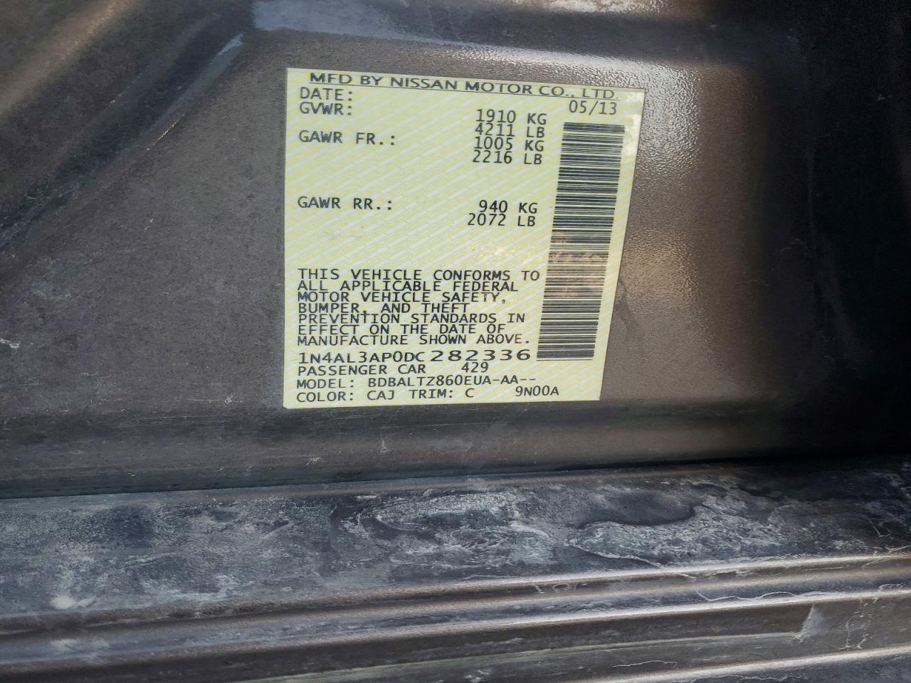 2013 Nissan Altima 2.5