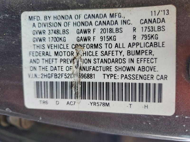 2013 Honda Civic lx