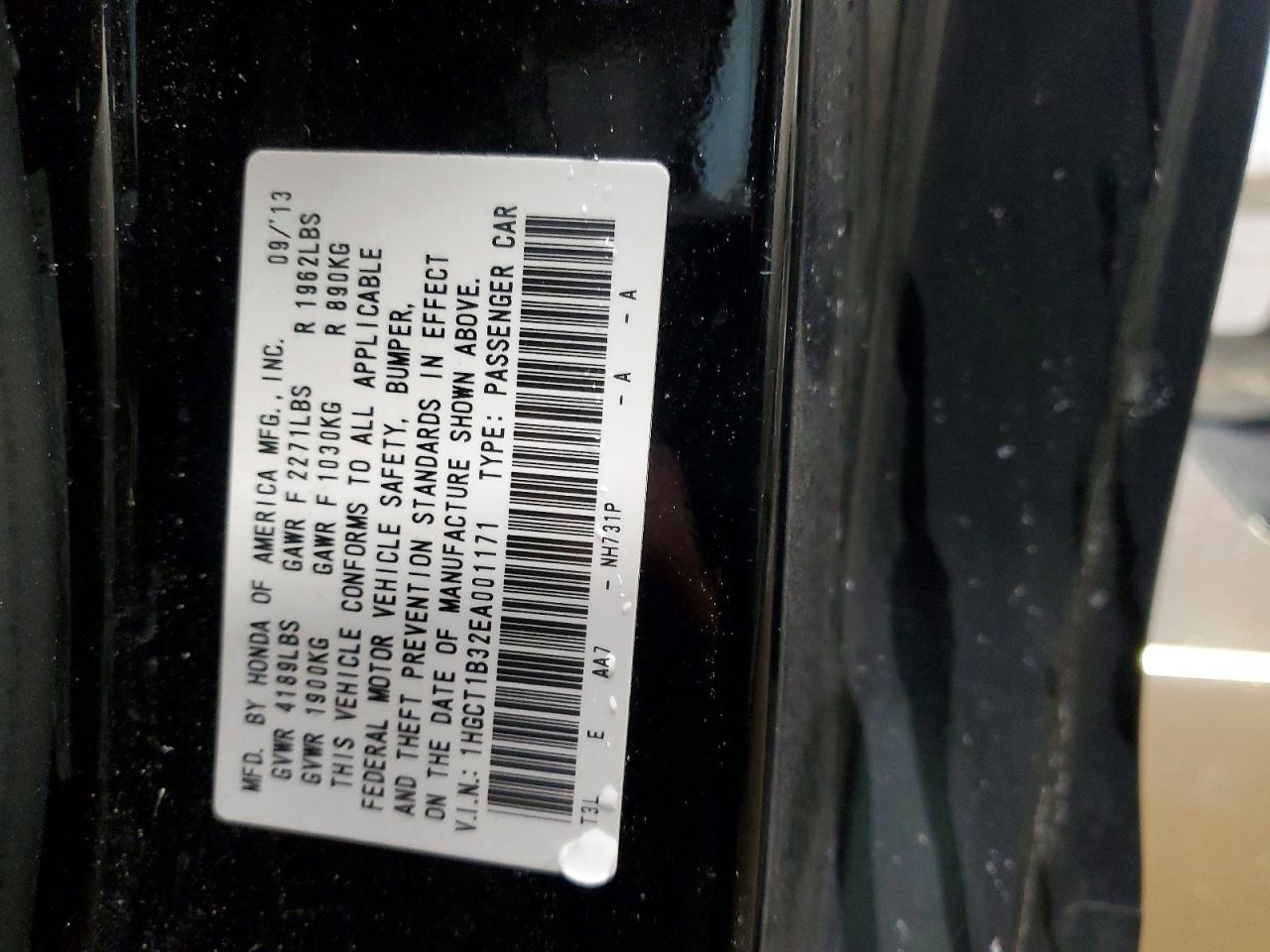 2014 Honda Accord Lx-s