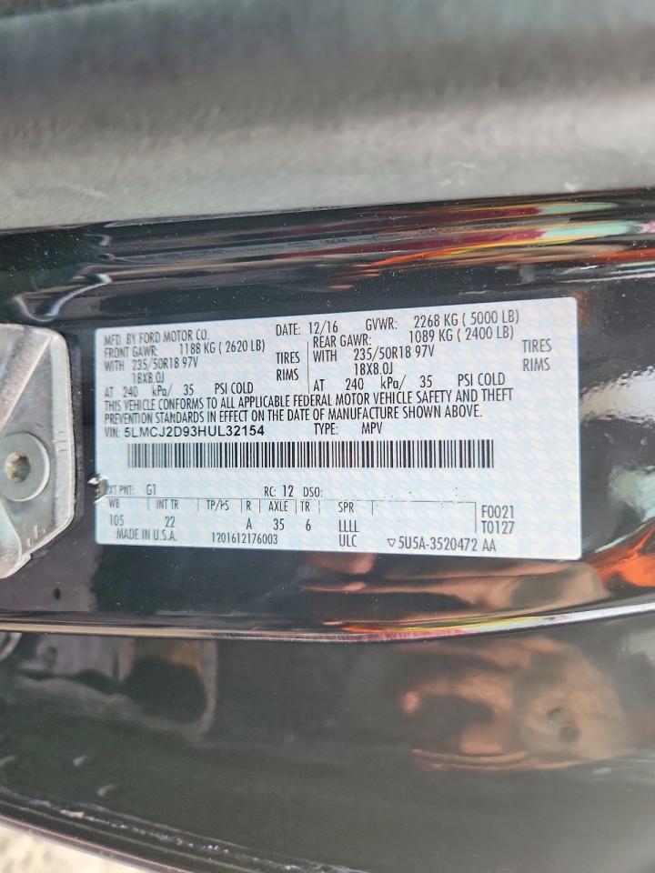 2017 Lincoln Mkc Select