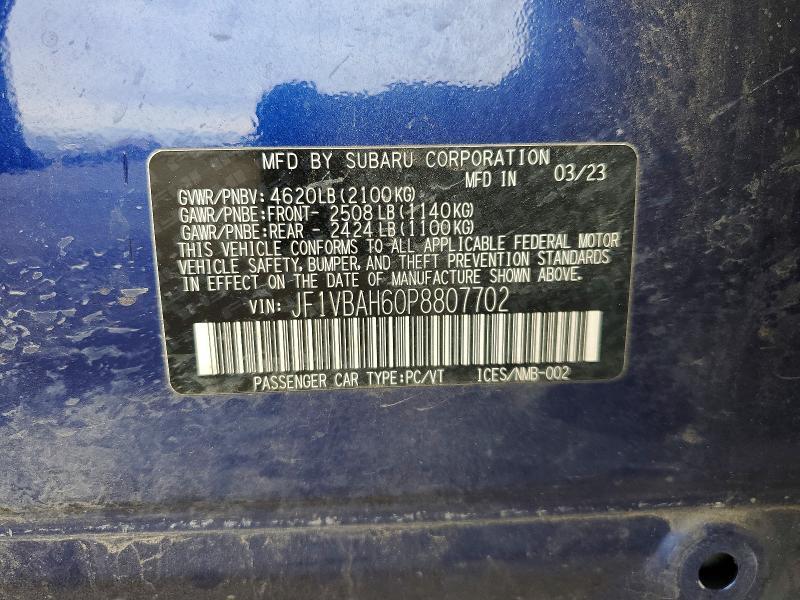 2023 Subaru Wrx Premium