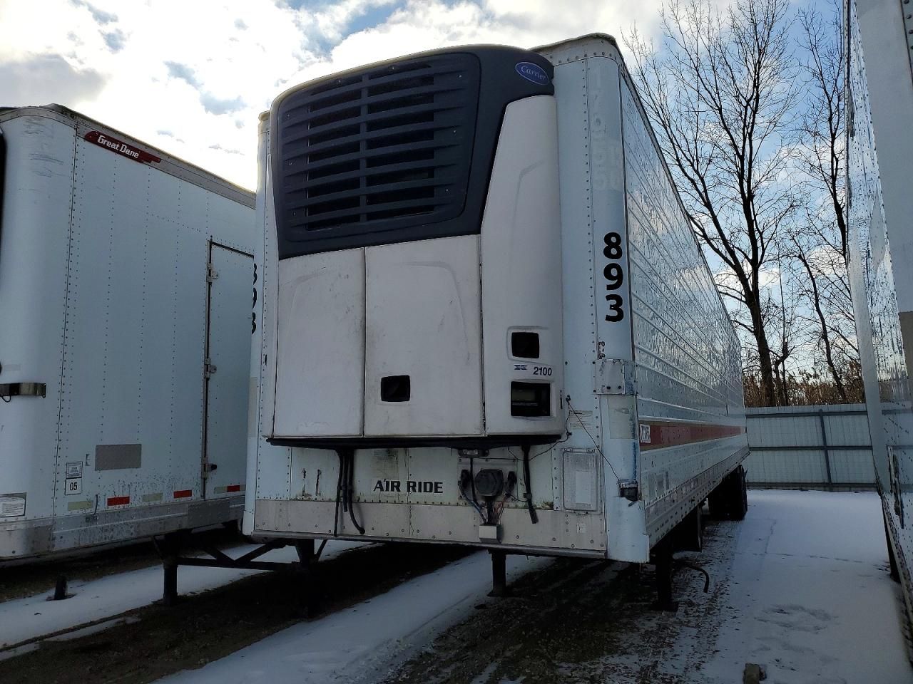 2010 Commander 2010 Wabash Refrigerated Van Trailer
