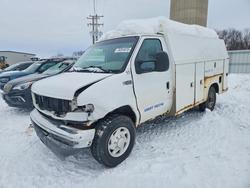 Salvage cars for sale from Copart Wayland, MI: 2005 Ford E350 Utility / Service Truck