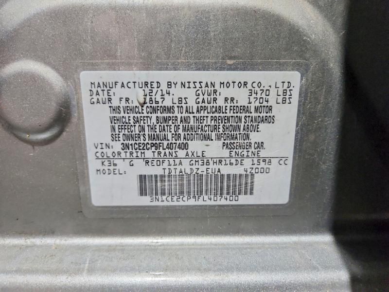 2015 Nissan Versa Note s