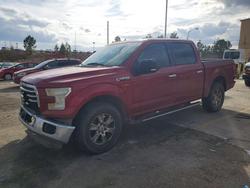 Salvage cars for sale from Copart Gaston, SC: 2015 Ford F150 Supercrew
