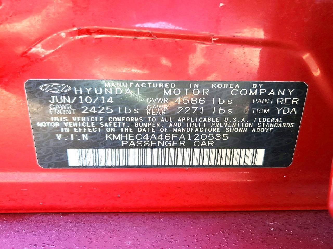 2015 Hyundai Sonata Hybrid