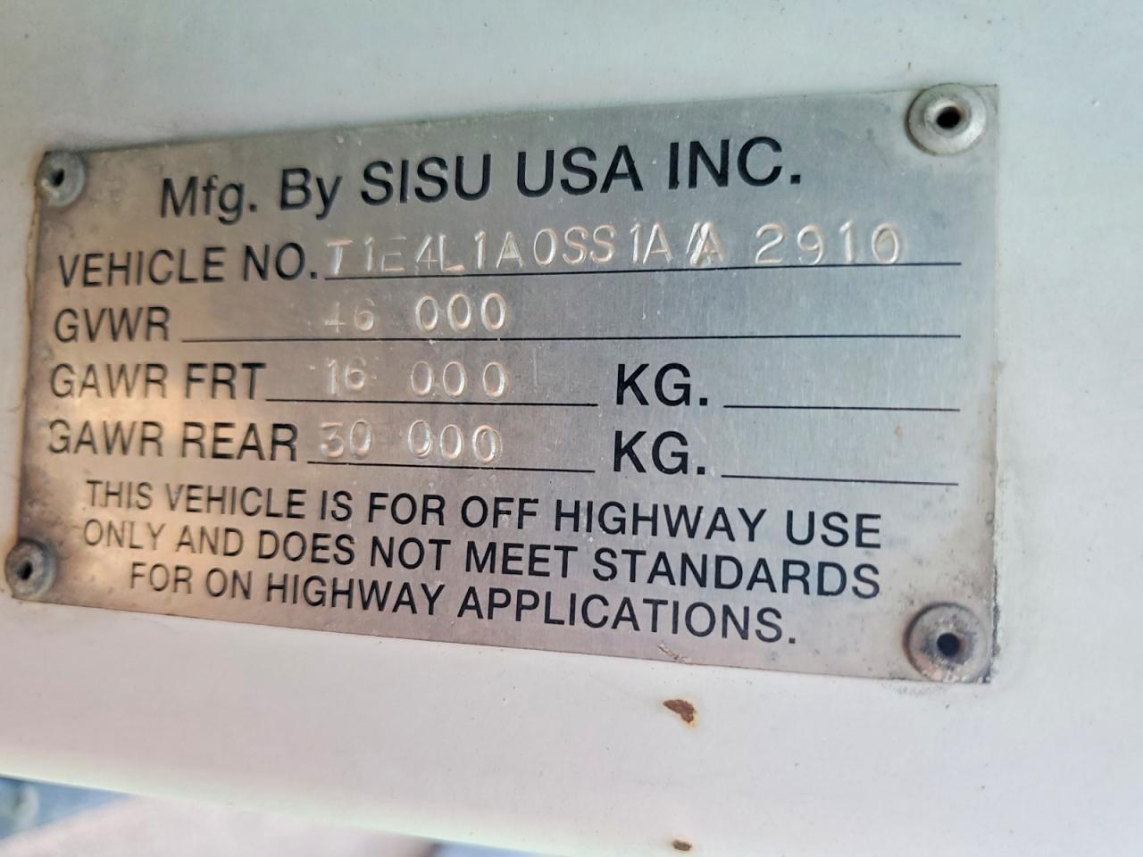 1996 Capa Yard Truck