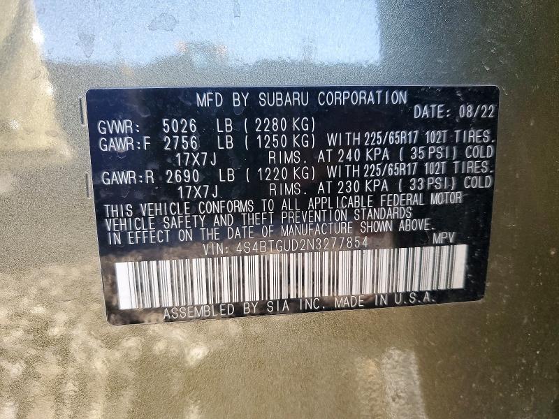 2022 Subaru Outback Wilderness
