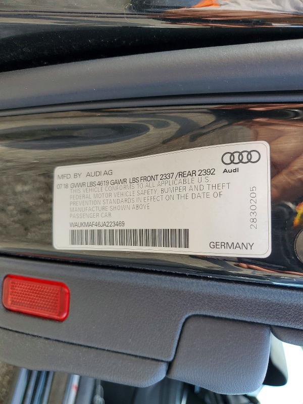 2018 Audi A4 Premium