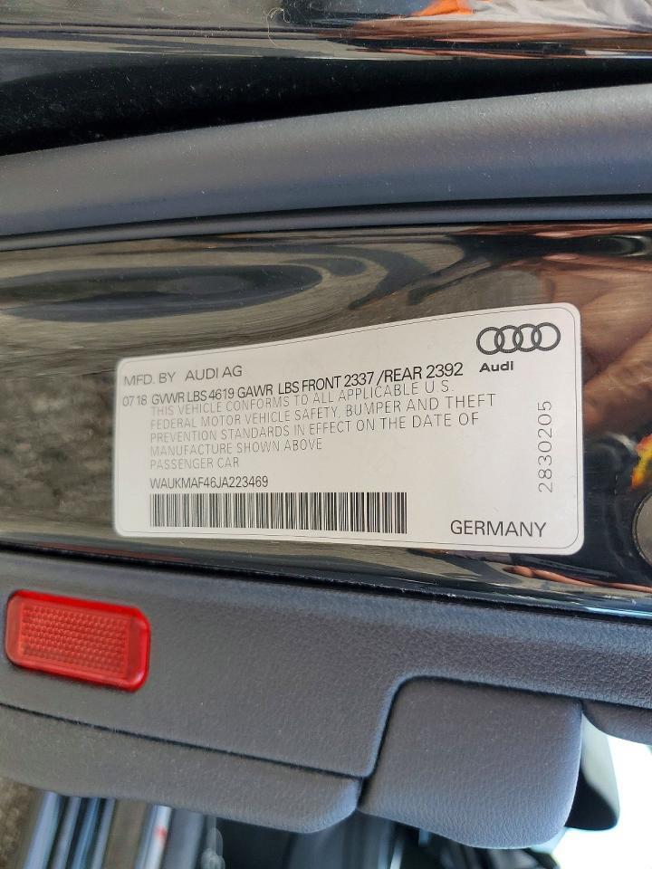 2018 Audi A4 Premium