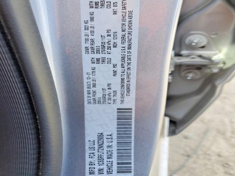 2022 Dodge 1500 Laramie