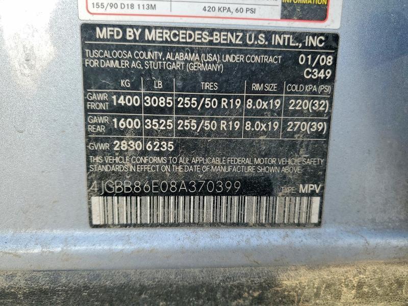2008 Mercedes-Benz Ml 350