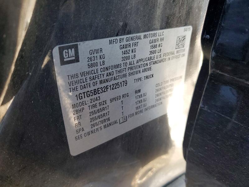 2015 GMC Canyon sle