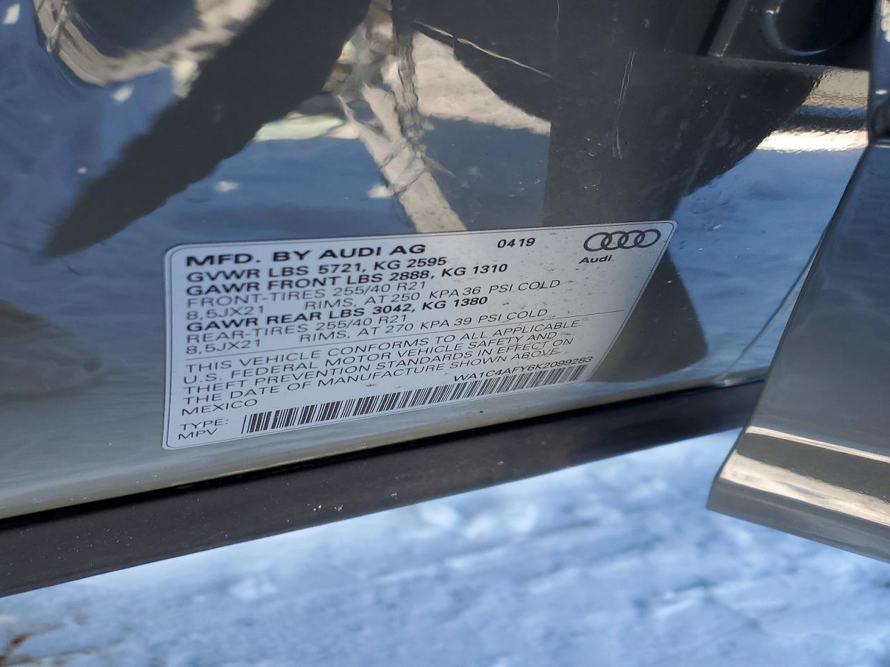 2019 Audi SQ5 Prestige