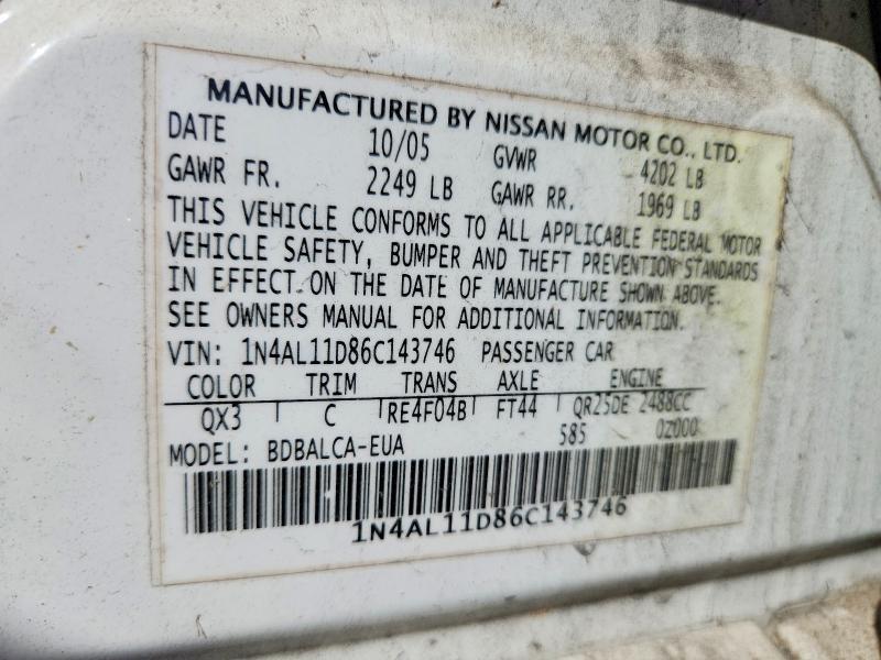 2006 Niss Altima