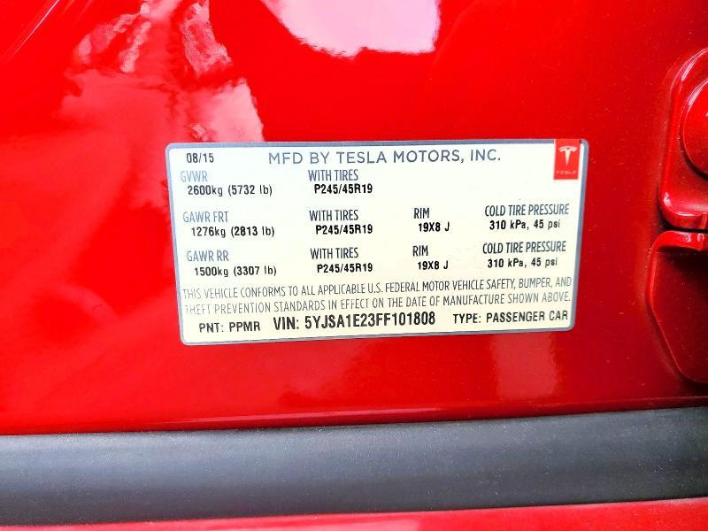 2015 Tesla Model s