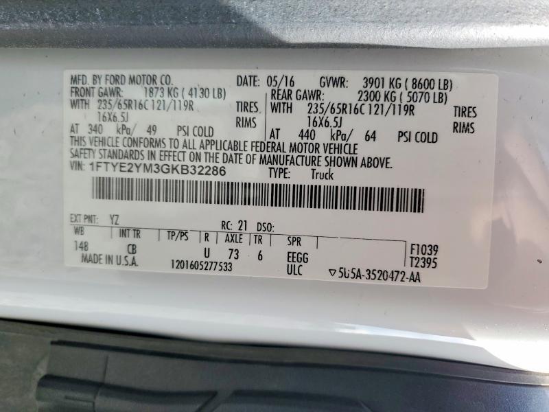 2016 Ford Transit 150 Delivery Van