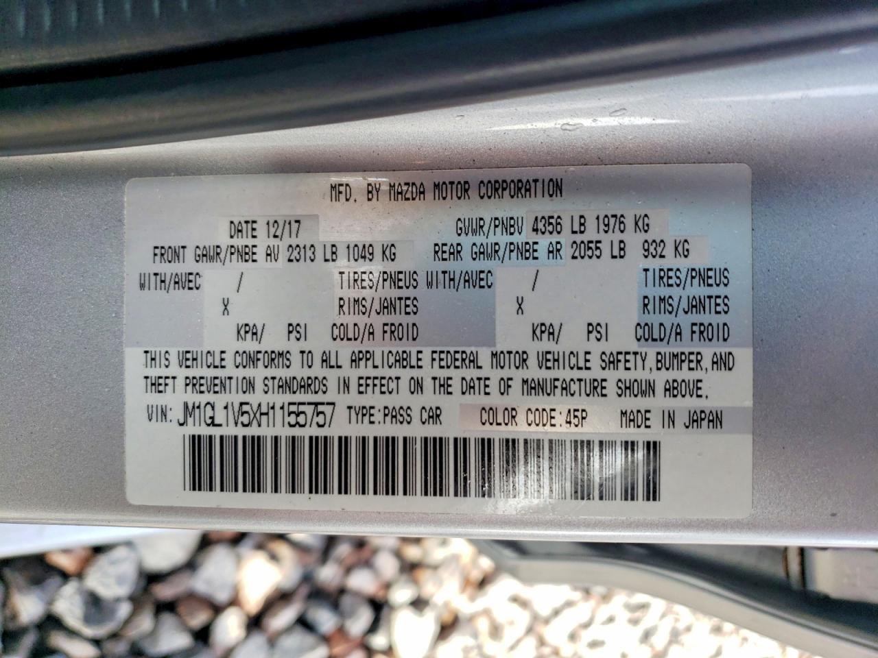 2017 Mazda 6 Touring