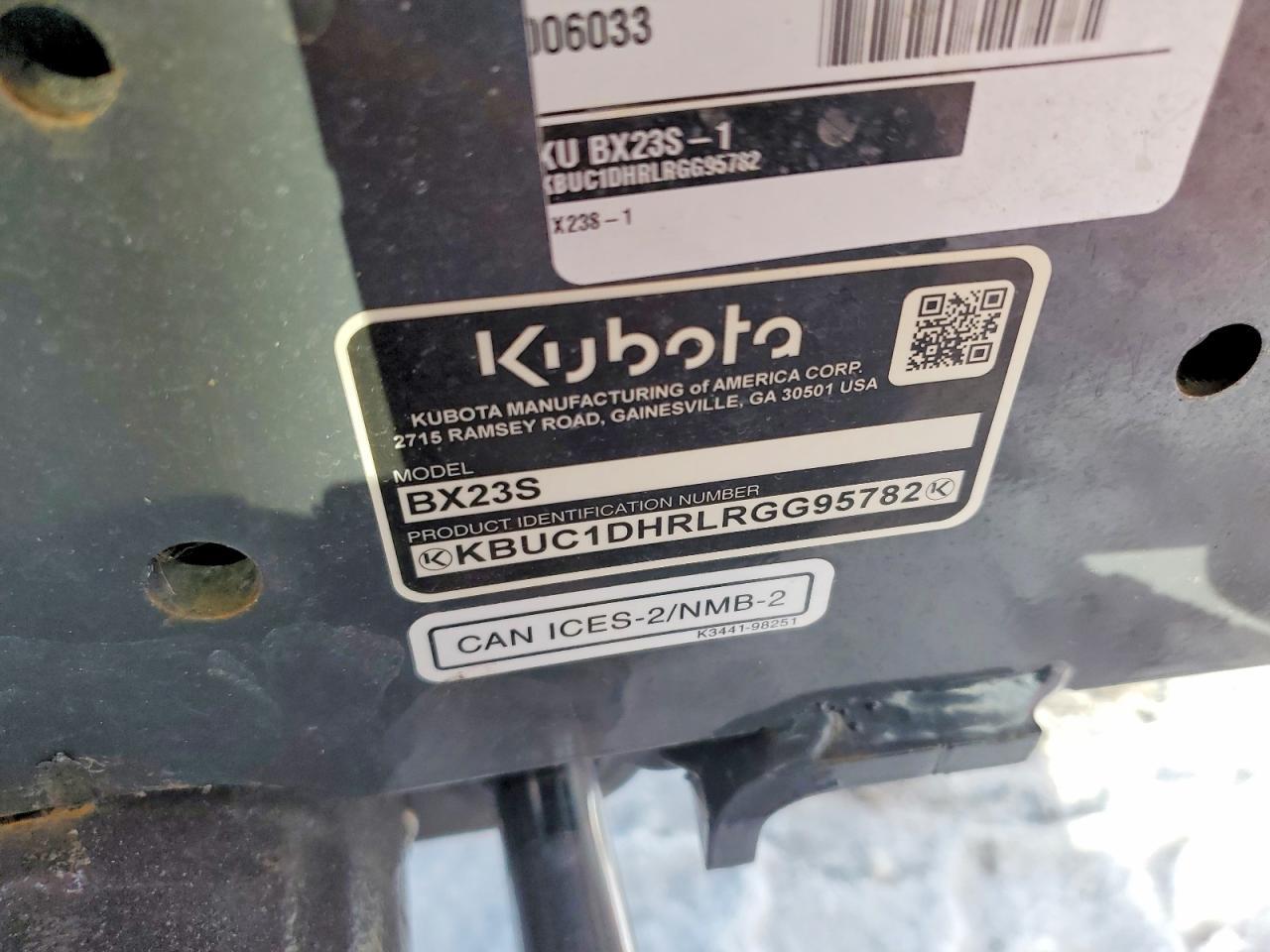 2024 Kubota Tractor