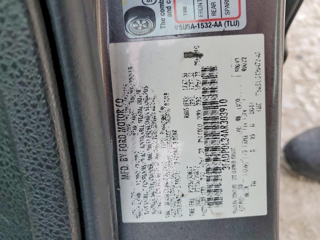 2010 Ford Fusion Hybrid