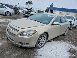 Chevrolet salvage cars for sale: 2010 Chevrolet Malibu ltz