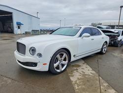 Salvage cars for sale from Copart Sacramento, CA: 2016 Bentley Mulsanne Speed