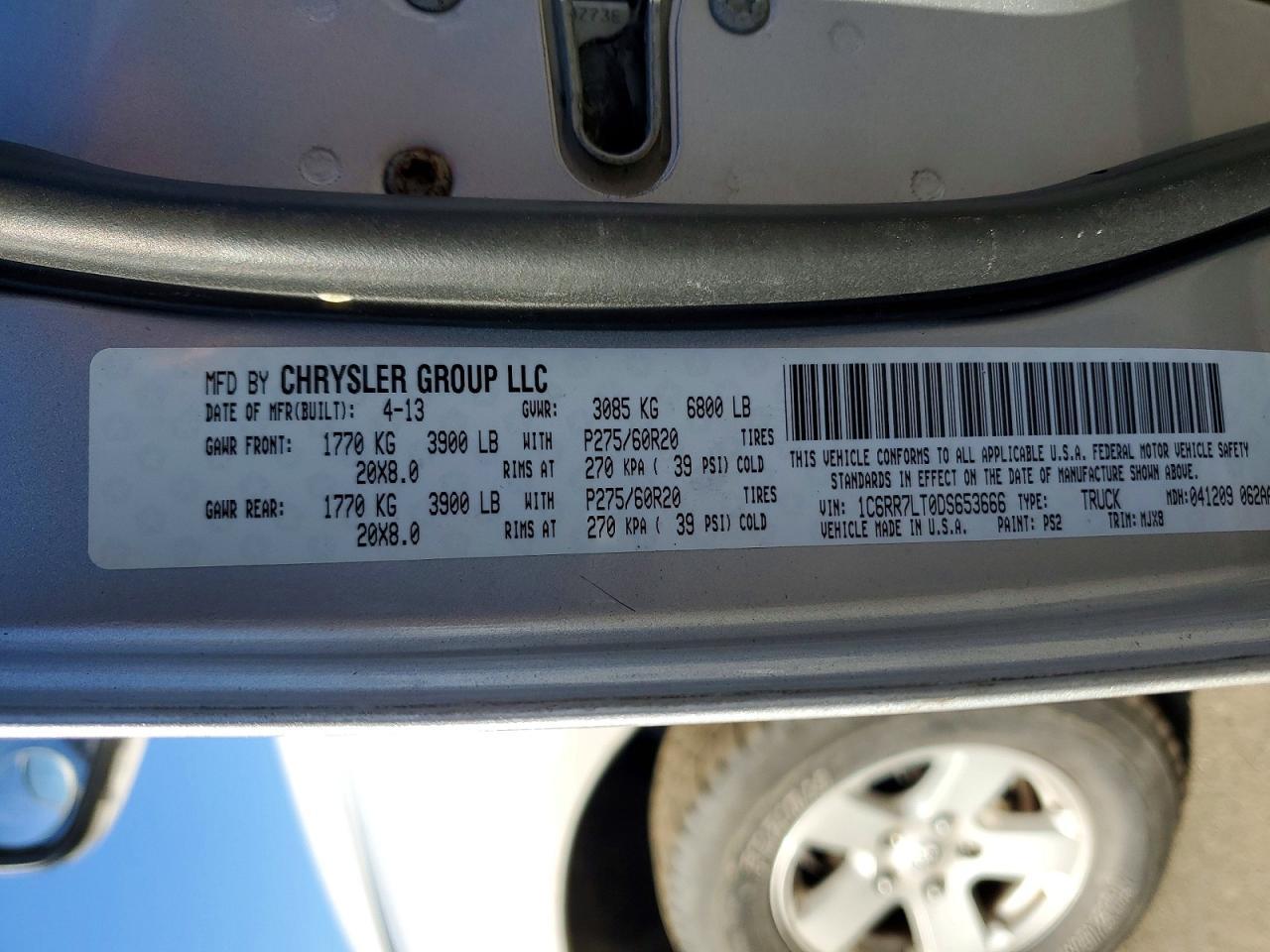 2013 Dodge RAM 1500 SLT