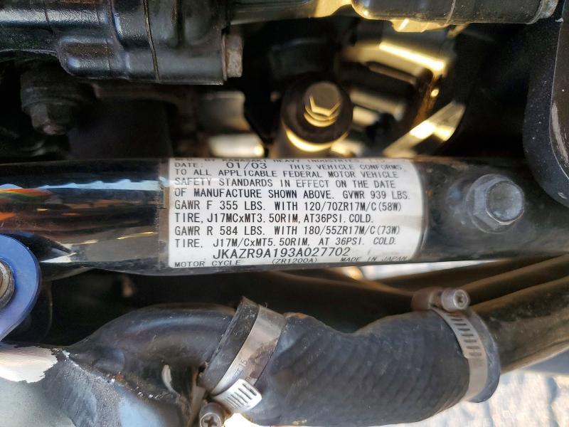 2003 Kawasaki ZR1200 A