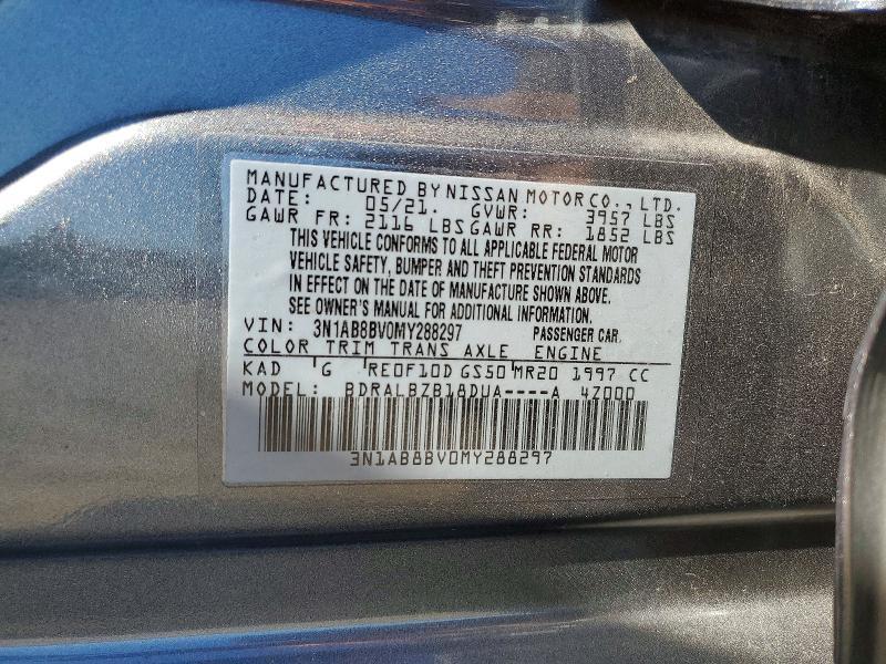 2021 Nissan Sentra s