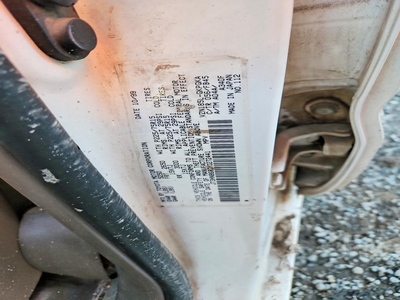2000 Toyota 4runner SR5