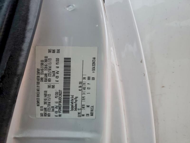 2018 Ford E350 Ambulance