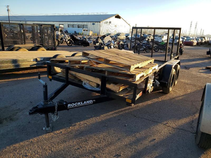 2023 Rockwood Land 7714TU Utility Trailer