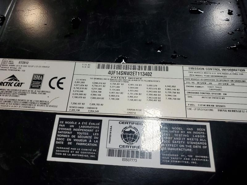 2014 Arctic Cat Arctic cat