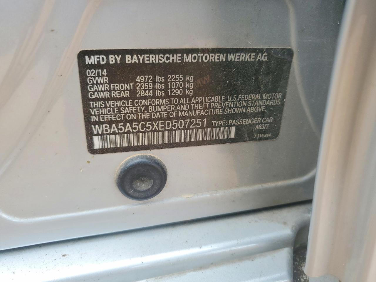 2014 BMW 528 i
