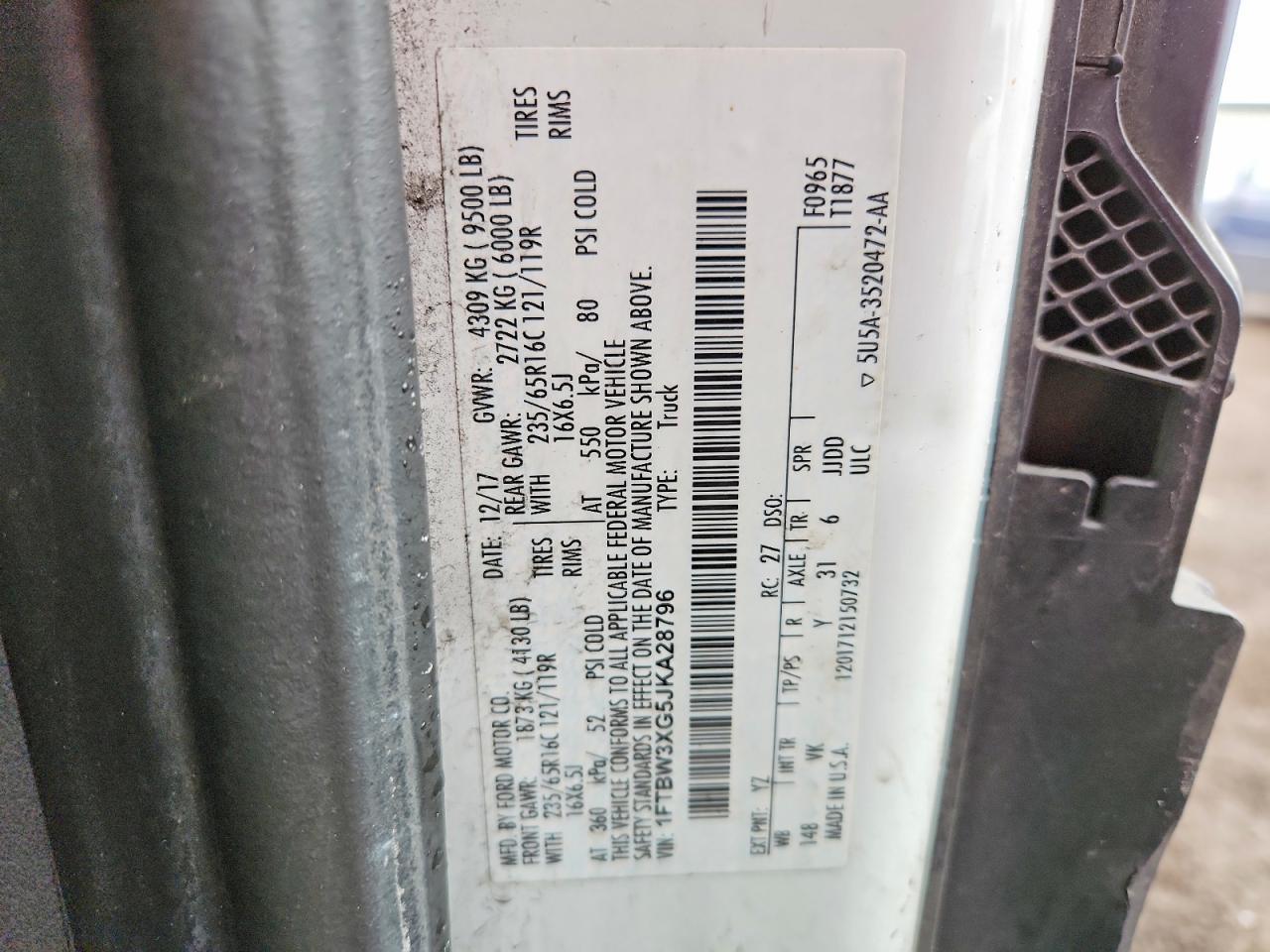 2018 Ford Transit T-350